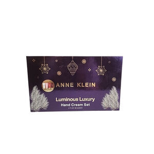 Anne Klein 4 pc Luminous Luxury Hand Cream Gift Set Purple Box 2024